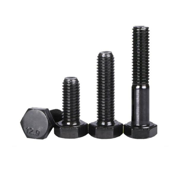8.8 12.9 Степень M6-M36 M10 Черный шестеренковый болт для очистки орехов DIN933 ЦИНК Прямая отделка