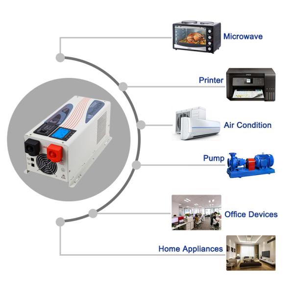 120VAC 5000 Pure Sine Wave Inverter 220 230 240VAC 50Hz 60Hz