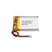 AUKPOWER 602535 3.7V 500mAh Lipo batterie batterie au lithium avec PCM et connecteur Molex UN38.3 CE IEC62133