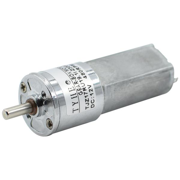 Low Noise powder gears 17mm dia 3v 7.4v 12v 24v 1watt 20rpm brushes dc spur gear motor ce