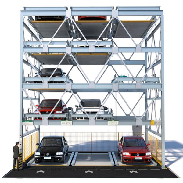 5 подъем автостоянки системы 2500kg этажа Multi ровный паркуя гидравлический