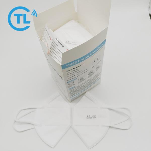 Stock white list factory fast shipment earloop non-woven fabric protective face mask