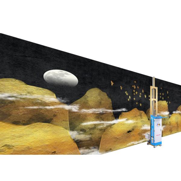 220v Wall Photo Printing Machine , 2880dpi Automatic Wall Printing Machine