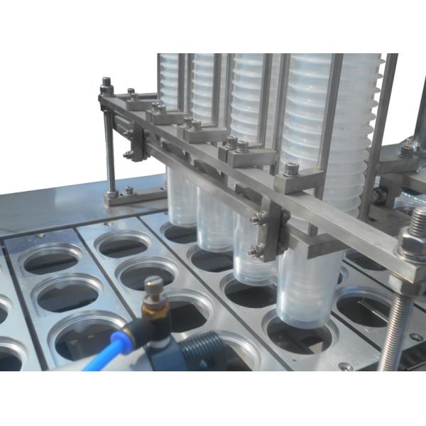 8 линий прибор завода машины запечатывания автоматической стирки чашки заполняя герметизируя упаковывая