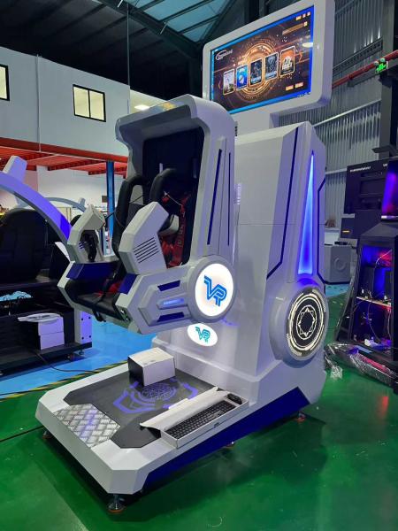 Electric Vr Simulator Machine 9d Virtual Reality Simulator 4K Resolution For Theme Park
