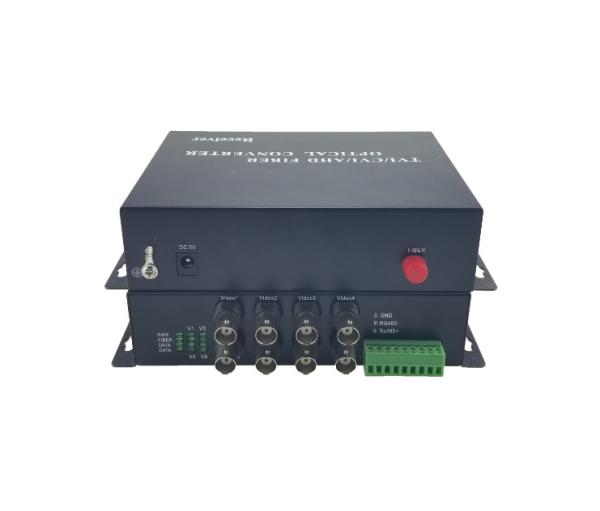 CCTV video transmitter full hd video converter Support SMPTE 259M with LED indicator