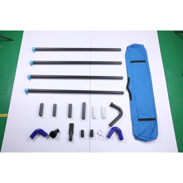 OEM ODM Gutter Vacuum Pole Telescopic Pole Sections 20FT Extension Length Designed to Enhance Gutter Cleaning Efficiency