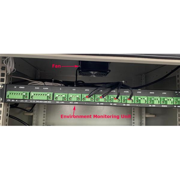 Galvanized Steel 19 Inch Rack Outdoor Battery Cabinet For Telecommunication