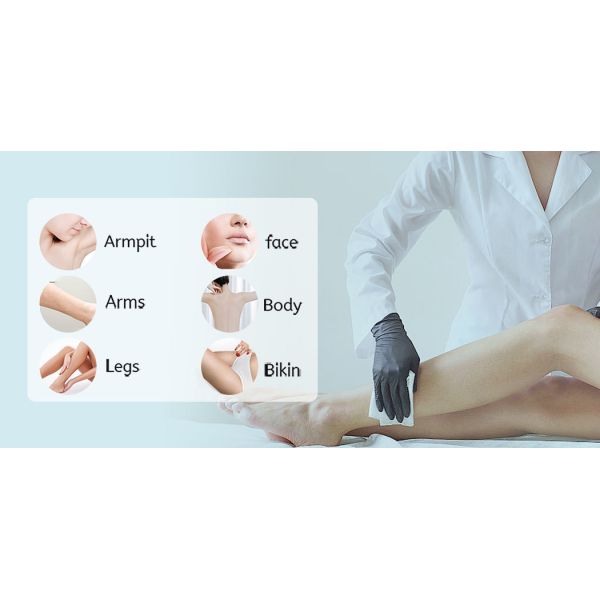 755nm 808nm 1064nm Diode Laser Hair Removal System With AI Smart Handle