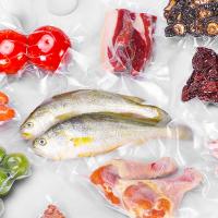 Le stockage libre de nourriture de joint hermétique de cuisine de BPA met en sac 12cmx500cm