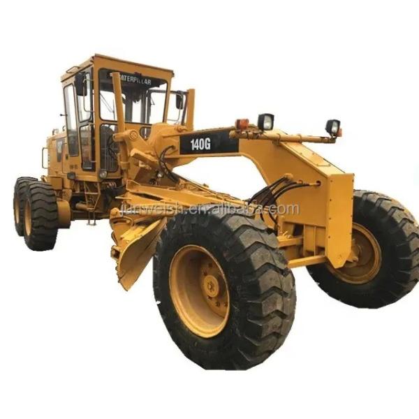 Japan Made Cat 140G/140h/140K Motor Grader with Good Grader Blade and Working Condition