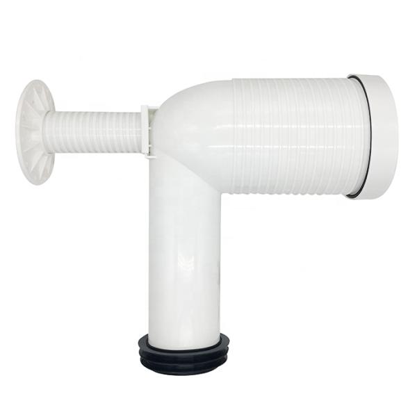 Plastic Drain Pipe For Toilet WC Connector Short Connection To Toilet Pan Connector P To S Pan Conversion