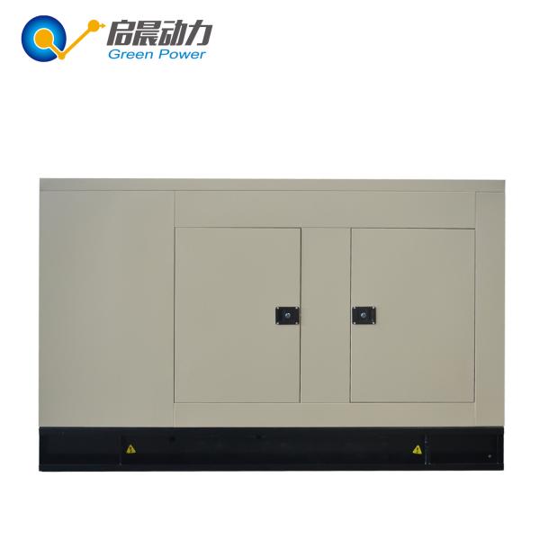 150kw silent natural gas generator with heat recuperation