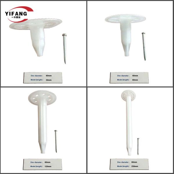 HDPE Xps 60mm фиксируя пенится крепежные детали/анкеры доски для стены изоляции