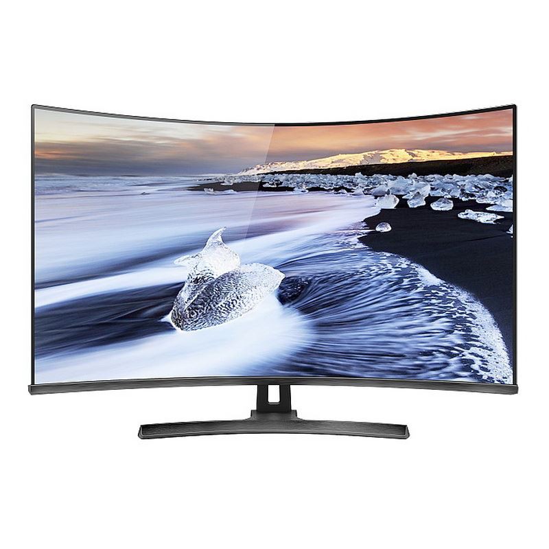 39inch HDMI изогнуло монитор компьютера ips FHD ТВ ультра уменьшает 1920x1080