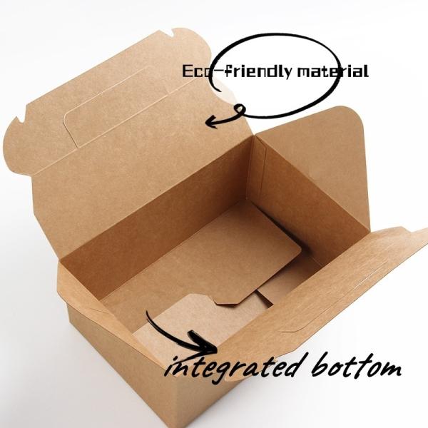 8inch Kraft Cake Box Custom Cardboard Initial Payment Custom Logo Is Food Packaging