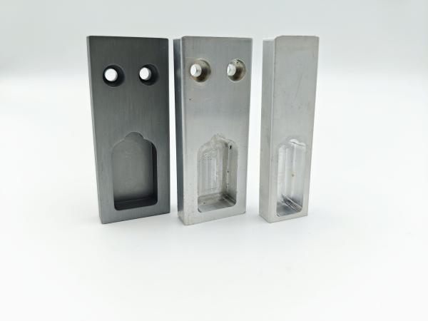 Custom Aluminium Profile Accessories Heavy Duty Clothing Hanging Oval Wardrobe Rod With Brackets