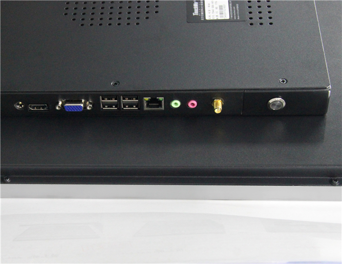 43' Multi Touch LCD HD Все в одном без вентилятора сенсорная панель PC высокая яркость PCAP панель монтаж J1900