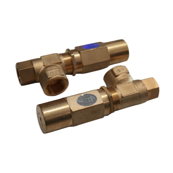 Válvula de seguridad del circuito de agua de la barredora: Válvula de protección contra presión y alivio rápido de presión