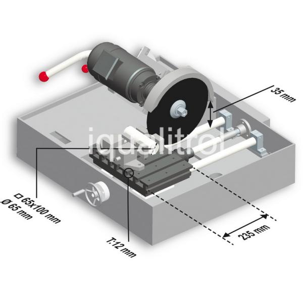 Автомат для резки образца раздела 65mm Макс автоматический Metallographic с танком хладоагента