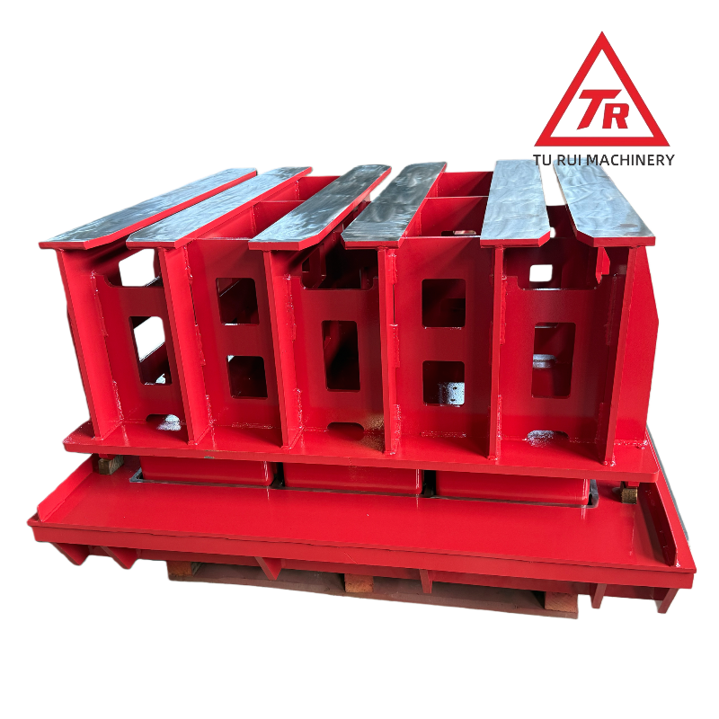 Durable Cement Block Mould made from high manganese alloy steel with specialized hardening process for concrete block production