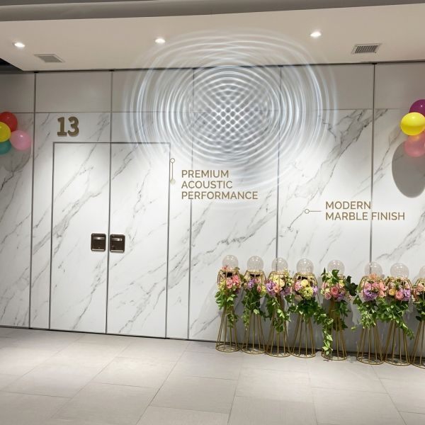 Polyester Fiber Acoustic Panel 1200x600mm 12mm Sound Absorbing Wall Board for Shopping Mall Interior Decoration