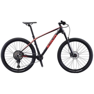 Black Red Carbon MTB Bike Internal Cable DEORE M6100 12S CE Certificate