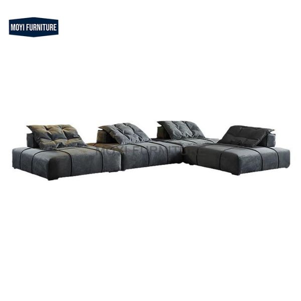 Living Room Furniture Modern Sectional Combination Modular Corner Floor Couch Lounge Fashion Different Shape Customize Sofa