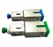 FTTH 10dB 3dB SC APC SC UPC Male To Female metal type SC Fiber Optic Attenuator