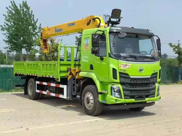 Euro 3-5 Standard Vehicle Crane Can Be Customized With Foldable Arm 16T Load Capacity 13M-28m Telescopic Arm Mobile Crane