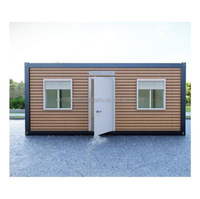 Maison préfabriquée en bois de 20 pieds cadre en acier maison minuscule pour la forêt conteneur résidentiel maison préfabriquée mobile vente