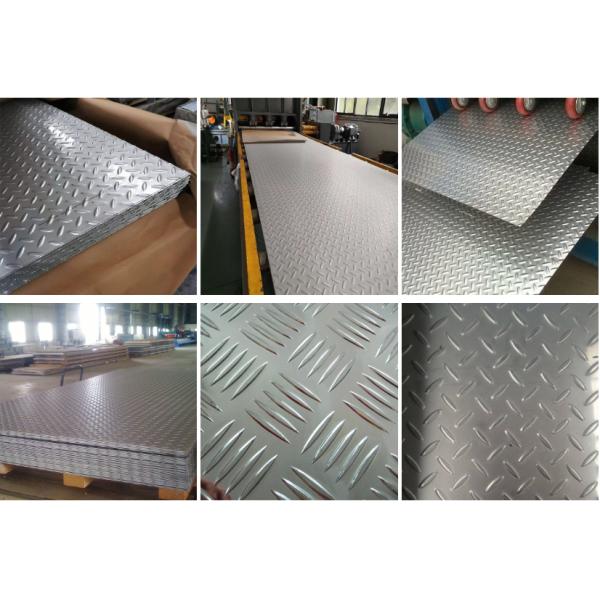 Лист пола доказательства скида листа гофрированного листа нержавеющей стали JIS 304