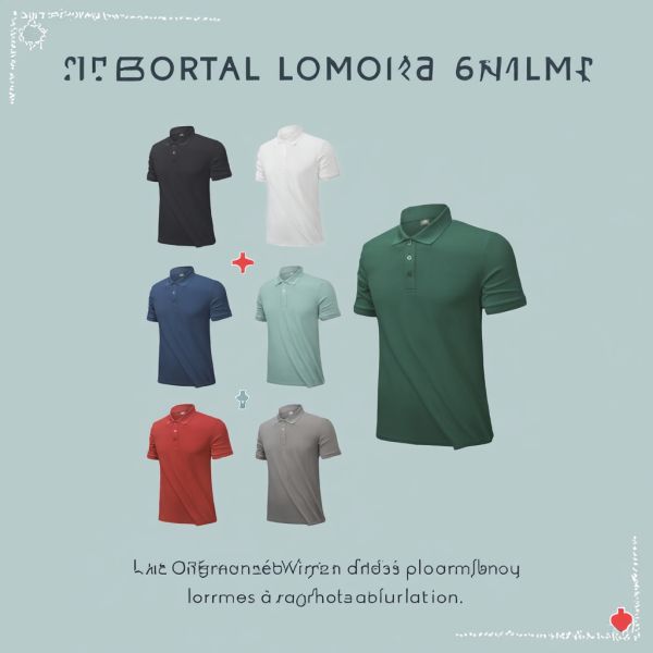 High Quality Men's Golf for Polo T-Shirt Popular 65% Cotton Knit Sport Shirt Anti-Wrinkle Yarn Dyed with Solid Pattern