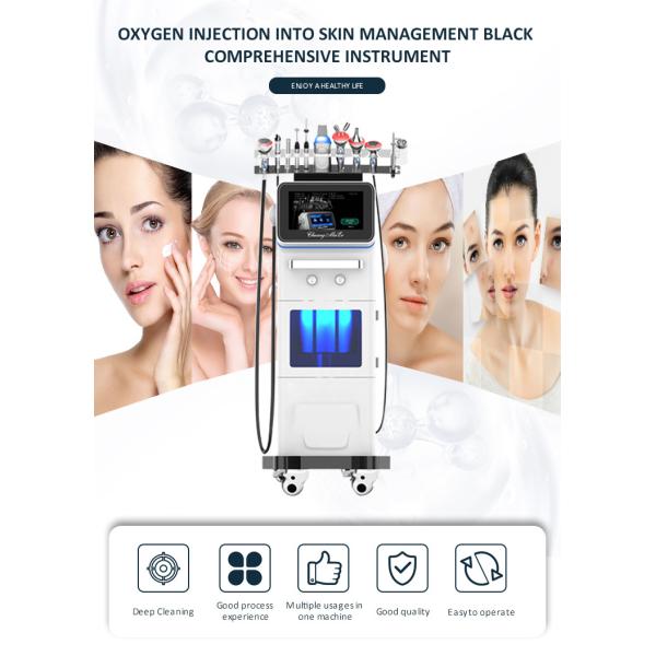 Глубокая очищая машина 10 красоты гидры в 1 заботе кожи Microdermabrasion