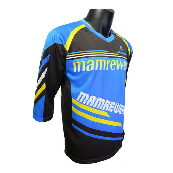 Premium Mountain Bike Enduro Jersey / Team Cycling Jerseys For Men OEM Service