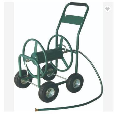 Customized Four-wheel Garden Hose Reel Cart for Expanding Hose Industrial Durability