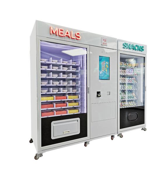 Máquina de venda automática feita sob encomenda do sanduíche conveniente público do alimento de café da manhã com mícron da micro-ondas