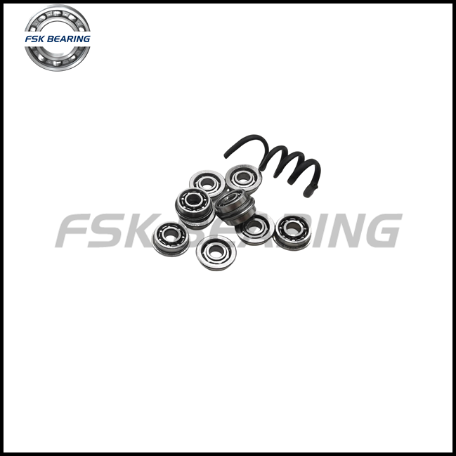 FSK MF83 Open Type Special Miniature Bearing 3*8*2.5mm Steel Flange Cup Bearing Lucky Cat Toy Bearing