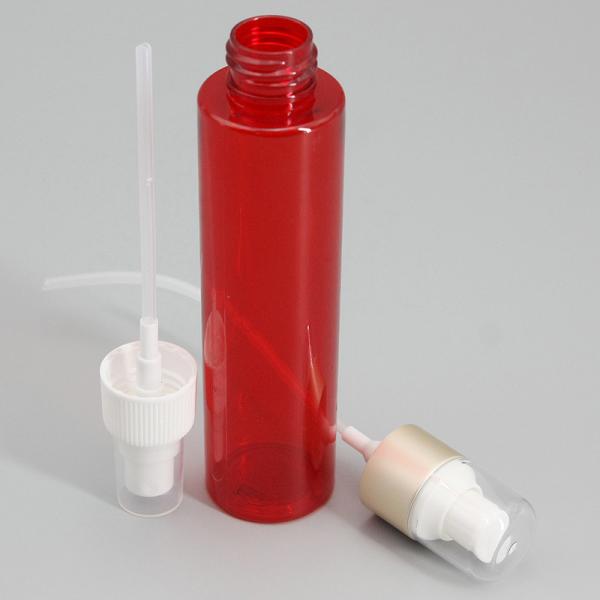 Tela vermelha que imprime a garrafa plástica do pulverizador do ANIMAL DE ESTIMAÇÃO 140ml de 151mm