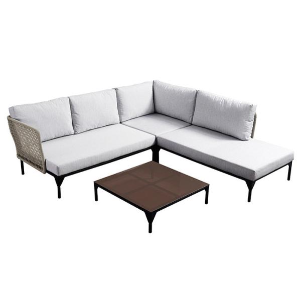 Corner Suite UV Resistant Cushion Covers Patio Sofa Furniture