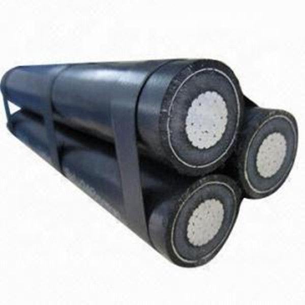 12/20 kV Aluminum Conductor XLPE Insulation Medium Voltage Twisted Cable for Industrial Construction