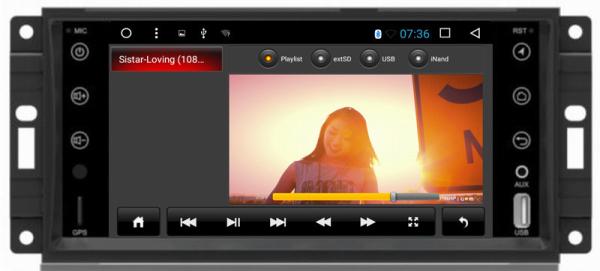 Ouchuangbo car multi media stereo android 6.0 for Jeep Grand Cherokee Compass Patriot with 3g wifi bluetooth gps
