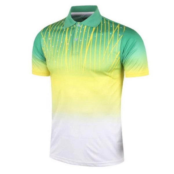 Форма спортивной команды бадминтона пингпонга рубашек поло гольфа логотипа изготовителя фабрики OEM изготовленная на заказ