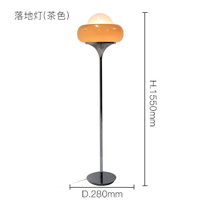 Danish LED floor lamp ins middle ancient Italian style Nordic minimalist decorative floor lamp（WH-MFL-126)