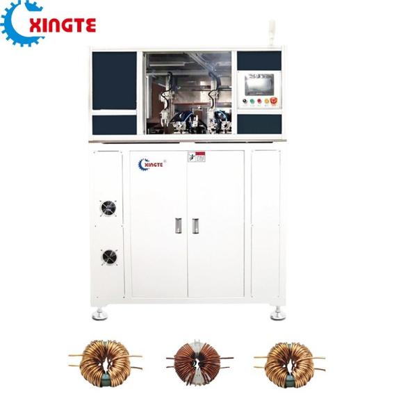 Automatic Toroidal Inductor Winding Machine 4.5KW With 0.6-1.2s/Turn Speed