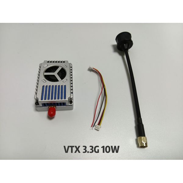 Drone Components Ultra Long Range VTX 3170MHz- 3470MHz 10W FPV VTX Drone Module Electronic Video Transmission
