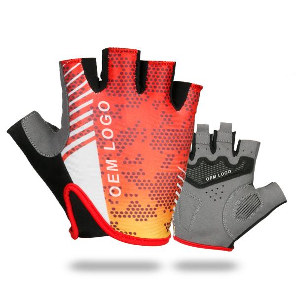 Полиэстерные мотоциклетные велосипедные перчатки на заказ