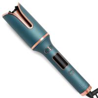 Do aquecimento automático do FCC PTC do encrespador de cabelo da exposição do LCD ferro de ondulação cerâmico