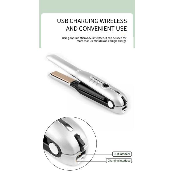 мини бесшнуровая плоская плита керамического покрытия раскручивателя утюга 5V