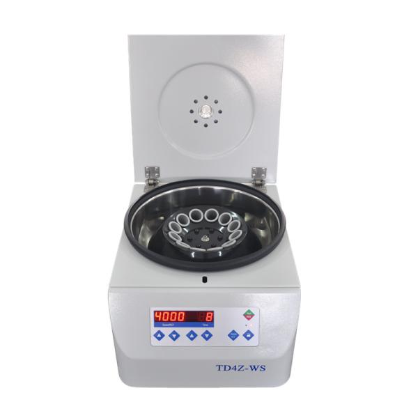 TD4Z-WS pruebas clínicas médicas centrífuga de banco Mesa superior de baja velocidad de laboratorio Centrífuga máquina con rotores de ángulo
